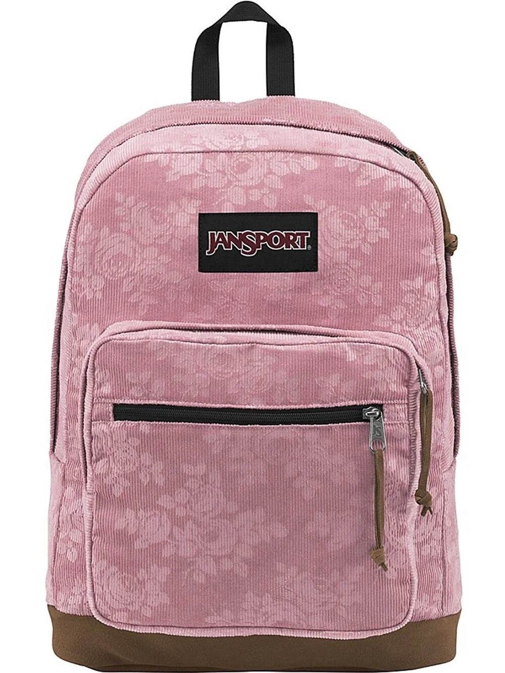 JanSport Right Pack Expressions - Vintage Pink Rose Corduroy JS00TZR60ZR CLEAN - Picture 1 of 11